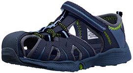 Merrell baby-boys Hydro Junior Water Sandal, Navy/Green, 7 M US Toddler