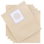 Masterpart Extra Strong Paper Dust Bags With Carton Collar Compatible with Makita DVC260Z Backpack Vacuum
