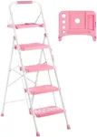 BONTEC 4-Step Ladder, 400lbs Max Lo