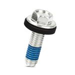 Ahuliao Washer Agitator Bolt Compatible With Whirlpool, WP358237 358237 285009 AP6008726 Washing Machine Agitator Bolt, Washer Agitator Bolt Replacements with Rubber Gasket