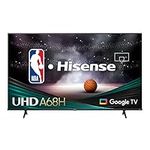 Hisense 58A68H - 58 inch Smart Ultra HD 4K Dolby Vision HDR10 Google TV with Bluetooth, Voice Remote (Canada Model)