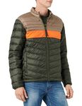 JACK & JONES Men's Lightweight Long Sleeve Padded Puffer Jacket, Exuberance Colour, UK Size L