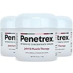 Penetrex Joint & Muscle Therapy – Soothing Comfort for Back, Neck, Hands, Feet – Premium Whole Body Rub with Arnica, Vitamin B6 MSM & Boswellia – 4oz Cream (3 Pack)