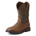 ARIAT mens Groundbreaker WST H2O ST-M Groundbreaker Wide Square H2o Steel Toe Work Boot Brown Size: 7 Wide