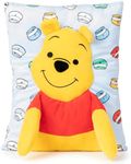 Disney Winnie The Pooh 3D Snuggle Pillow - Super Soft Yellow Plush Pillow - Measures 15 Inches