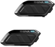 Sena Spider X Slim Mesh Intercom Motorcycle Headset Communicator, Dual Pack