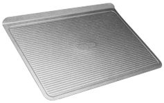 USA Pan Non Stick Aluminium Silicone Pan, Silver, 1 Piece