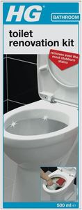 HG Toilet Renovation Kit Extremely Powerful Toilet Stain Remover! (1 Kit)