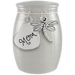 Small Urn for Mom Dragonfly Keepsake Miniature Ashes Holder for Loss of Mother for Cremation Ashes Memorial Vial