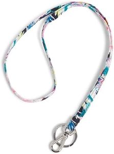 Vera Bradley Women's Cotton Lanyard, Garden Grove, One Size