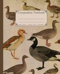 Composition Notebook: Vintage goose