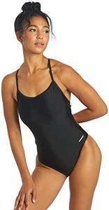 Sporti Tie Back One Piece Swimsuit - Black - 30