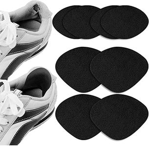 FFWHKON Shoe Hole Repair Patch, Self-Adhesive Sneaker Heel Repair Patch, Black, One Size