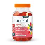 Bio-Kult 3in1 Biotic Blend Probiotic Gummy with Multivitamins, for Kids 4+, Strawberry Flavour, 30 Gummies