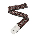 D'Addario Accessories Guitar Strap - Guitar Accessories - Electric Guitar Strap, Acoustic Guitar Strap, Acoustic Electric Guitar Strap & Bass Guitar Strap - Woven - Hootenanny 2