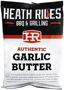 Heath Riles BBQ Rub, Garlic Butter Rub Seasoning, Champion Pitmaster Recipe, Shaker Spice Mix, 2 lb./32 oz.