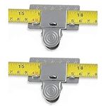 2PCS Measuring Tape Clip, Precision Measure Fixing Measurement Tape Clip, Helps You Get an Accurate Reading, Precision Tape Measuring Tool Fit All Measuring Tape