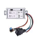 DC Motor Speed Controller,Brush Motor Driver Controls Module DC 9V-60V 12V 24V 36V 48V 60V Motor Pulse Width Modulator Regulator 20A 1200W PWM Monitor Dimmer Governor with Switch & Knob +1