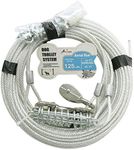 Petest 60ft Trolley Runner Cable for Heavy Dogs Up to 125 Pounds