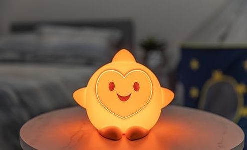 Disney Wish Color-Changing LED Squishy Tabletop Night Light, Fun Lamp, Ideal for Kids, Collectors Bedroom, Bathroom, Play Room, USB or Battery Powered, 79616