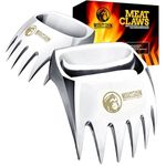 Meat Claws Meat Shredder for BBQ - Perfectly Shredded Meat, These Are The Meat Claws You Need - Best Pulled Pork Shredder Claw x 2 For Barbecue, Smoker, Grill (Solid Metal)