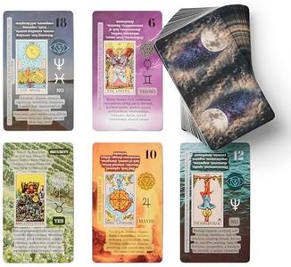 Witchy Cauldron Learning Tarot Cards with Meanings on Them, for Beginners, Training Tarot Deck