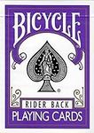 Bicycle Purple Rider Back Playing C