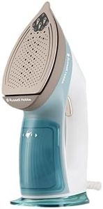 Russell Hobbs 1960W Handheld Garment Steamer RGS1960HANDY | Constant Powerful Steam Flow Vertical Steaming | Kills 99.9%* Bacteria, Eco & Boost Modes, Fast heat up | 2 Years Warranty