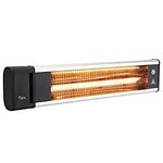 EdenBranch 111011 Ceiling and Wall Mounting Patio Heater, Steel