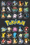 Trends International Pokémon - All Time Favorites Wall Poster, Unframed Version, 22.375" x 34"