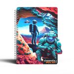 Classmate Pulse 6 Subject 3D Spiral Notebooks - Single Line, 300 Pages, 297mm*210mm