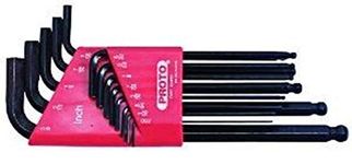 Stanley Proto J4995 Round Head Hex Key Set, 13-Piece