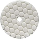 Chemical Guys BUFX114HEX6 Hex-Logic Quantum Light-Medium Polishing Pad, White (6.5 Inch)