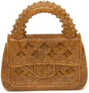THE CHEW CLUB POWERBONE (Handbag) Dog Toys for Aggressive Chewers | Durable & Extreme Power Chewer Toys Suitable for Small and Medium Dogs