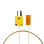 PerfectPrime TL0225, Surface Contact,0.25 mm diamater, K-Type Sensor Probe with Sticker for K-Type Thermocouple Thermoemter/Meter, Temperature Range up to 200 °C/ 392°F