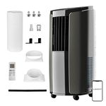 LEXENT 12000BTU Smart Portable Air Conditioning Unit 6 in 1, Air Con Unit with 43L/Day Dehumidifier Heading Fan Wifi Mode 24H Timer Air Conditioner Unit for Home Office 400 sq ft Low Energy Class A/A+