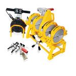 SOLWET HDPE butt fusion welding jointing machine 40 to 160mm four clamp with heater and trimmer and tool kit