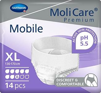 MoliCare Premium Incontinence Pull-up Briefs Mobile 8 - X-Large - Pack of 14