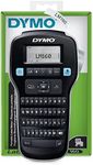 Dymo LabelManager 160 Label Maker | Handheld Label Printer with QWERTY Keyboard | Includes Black & White D1 Label Tape (12mm) | for Home & Office