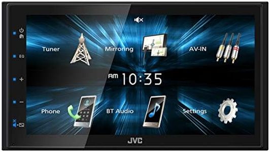 JVC KW-M150BT 2-Din Media Receiver with USB Smart Phone mirroring