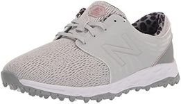 New Balance Women's Fresh Foam Breathe Golf Shoe, Light Grey, 6.5