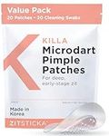 ZitSticka Killa Kit | Self-Dissolving Microdart Acne Pimple Patch for Zits and Blemishes, Spot Treatment Stickers for Face and Skin, Vegan and Cruelty Free (20 Pack)