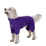 Mikki Doodles Dog Drying Robe, for Curly Coats, Highly Absorbent Microfiber, Fast Drying, Reduces Frizz, Lightweight, Full Body Coverage, Size M