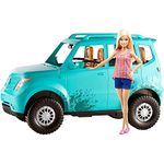 Barbie FGC99 Camping Fun Vehicle and Doll, Toy from 3 Years, Multicoloured