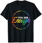 Gay You Are Enough Rainbow Pride Fl