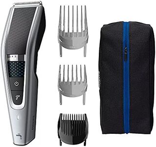 Philips Washable Hair Clipper Series 5000 with 28 Length Settings (0.5-28mm) & 90 min Cordless Use/1hr Charge, HC5630/15