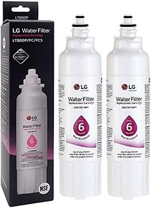 (2 Pack) Genuine OEM LG LT800P ADQ73613401 Ice and Water Fridge Filter Fits LG GF-5D712SL GF-AD701SL