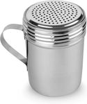 EHOMEA2Z Stainless Steel Dredge Shaker Ideal For Salt, Spice, Sugar (2, 10 oz With Handle)