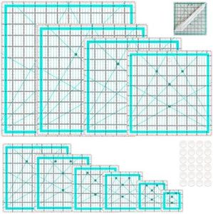 Quilting Rulers,10 Quilting Square Ruler Templates(2.5",3.5",4.5",5",6",7",8.5",9",10",12")