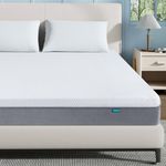 Maxzzz Queen Mattress, 6 Inch Single Foam Mattress, Pocket Spring Memory Foam Hybrid Bed Mattress, Breathable Supportive Innerspring Firm Mattress for Deep Sleep, CertiPUR-US Certified